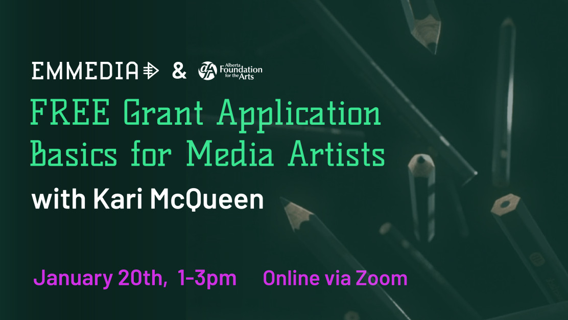 Grant Application Basics for Media Artists