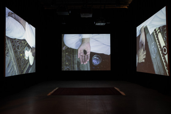 02 Meter Light Night install photo at The Shed 2025 by Tori Mumtaz